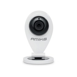 Kamera AMIKO IPCAM C100 – biela kamera na stojane