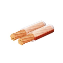 Reprokábel 2x6mm KLS6T – detail transparentného dvojžilového kábla