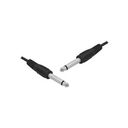 Kábel jack 6,3 mm mono 3 m – kábel s konektormi