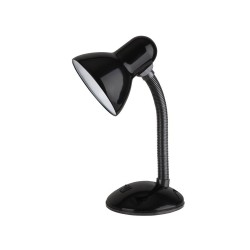 Stolová lampa Dylan čierna – čierna lampa s ohybným ramenom