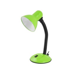 Stolová lampa Dylan zelená – zelená lampa s ohybným ramenom