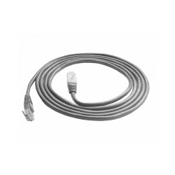 Kábel RJ45-RJ45 30 m – sivý zvinutý sieťový kábel