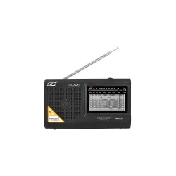 Prenosné rádio LTC 2026 čierne – rádio s anténou