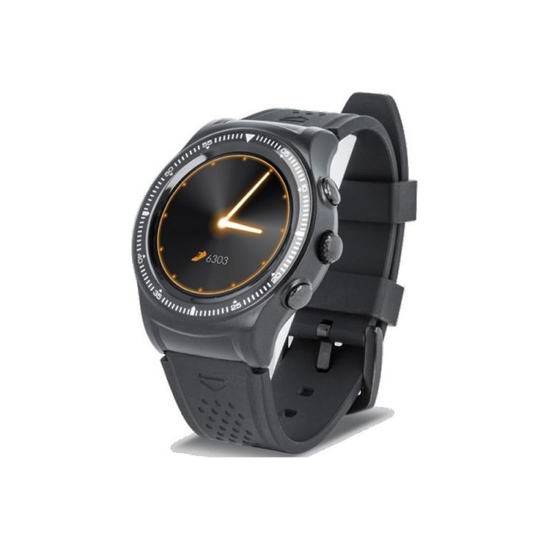 Hodinky SMART FOREVER GPS SW-500 čierne – hodinky zošikma