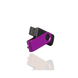 Kľúč USB 128GB IMRO AXIS – fialový otočný USB kľúč