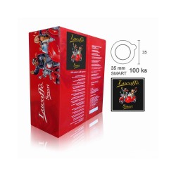 Káva LUCAFFE SMART Black pody 100 ks – krabica s podom
