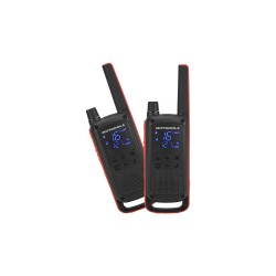 Vysielačky PMR MOTOROLA TLKR T82 červené – dve vysielačky