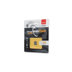 Karta micro SD 4GB s adaptérom IMRO – karta v balení