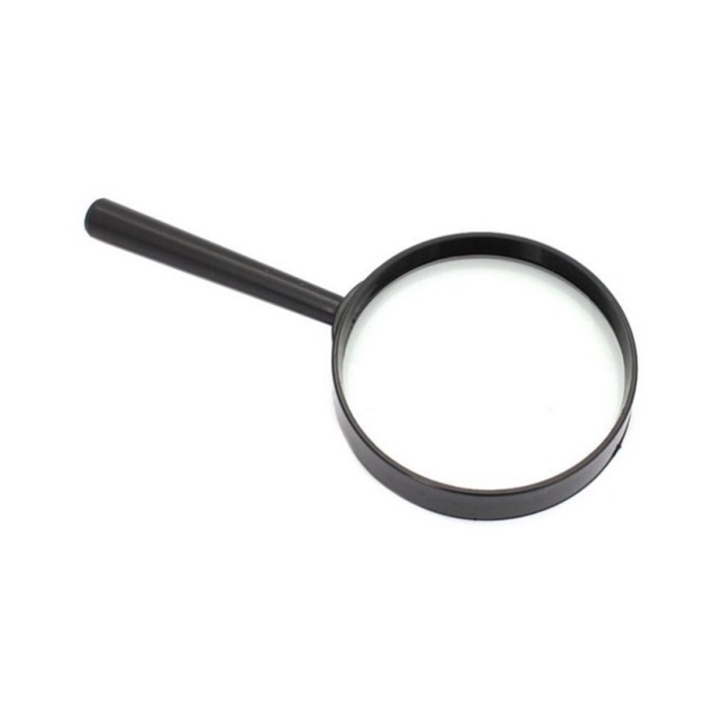 Lupa PL90 Ø 90 mm – čierna lupa