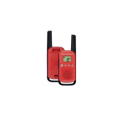 Vysielačky PMR MOTOROLA TLKR T42 červené – dve červené vysielačky