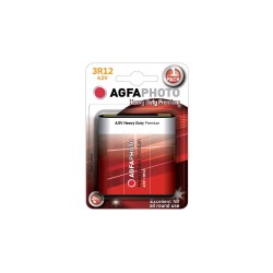 Batéria AGFA 3R12 4,5V – plochá batéria v blistri