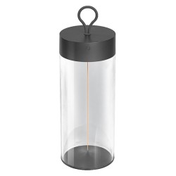 Stolové svietidlo LEDVANCE DECOR FILAMENT 1,2W 2700K 320 mm USB – priehľadné svietidlo s rúčkou