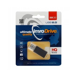 Kľúč USB 32GB IMRO Black – USB kľúč v balení