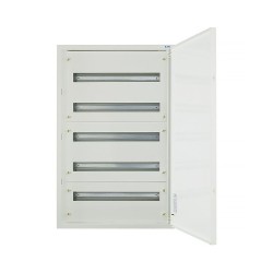 Rozvádzač 120-modulový pod omietku EATON BF-U-5/120-C – otvorený rozvádzač