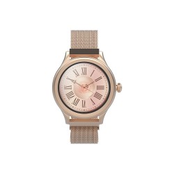 Hodinky SMART FOREVER ICON AW-100 ružovozlaté – hodinky s kovovým remienkom