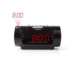 Rádiobudík NEDIS CLAR005BK – budík s projekciou času