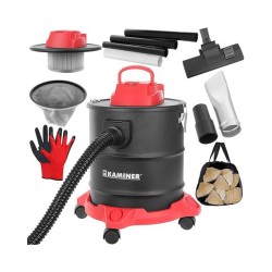 Vysávač na popol 1600W KAMINER ODK013 20 l – vysávač na popol s príslušenstvom