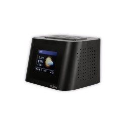 Internetové rádio OPTICUM TON6 BLACK – čierne rádio s displejom