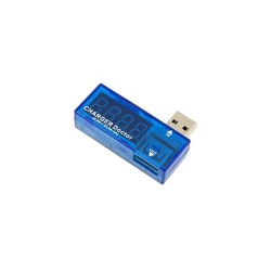 USB tester AK306B – modrý tester s displejom