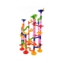 Guľôčková dráha kaskáda 105 ks MARBLE RUN – postavená dráha