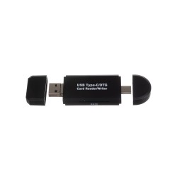 Čítačka kariet YC-320 – čítačka s USB-C a USB-A