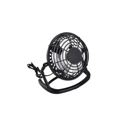 USB ventilátor AK35C – čierny stolový ventilátor