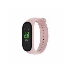 Fitness náramok SMART FOREVER SB-50 ružový – náramok s displejom
