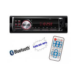 Autorádio SAL VBT1100 červené podsvietenie – rádio s ovládačom