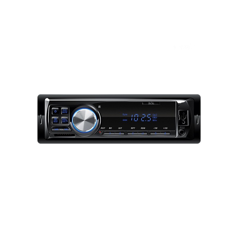 Autorádio SAL VBT1100 modré podsvietenie – rádio spredu