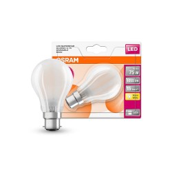 LED žiarovka Osram filament B22d 8,5 W – žiarovka v balení