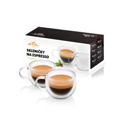 Šálky na espresso ETA 5180 2 × 80 ml – šálky s balením