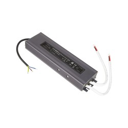 Adaptér ku LED pásu AC/DC 300W 12V IP67 – vodotesný zdroj s káblami