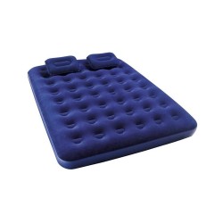 Nafukovací matrac BESTWAY 67374 203 × 152 × 22 cm s 2 vankúšmi a pumpou – matrac s vankúšmi