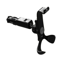 Držiak mobilu SOLIGHT 1MC1 – držiak s USB nabíjačkou