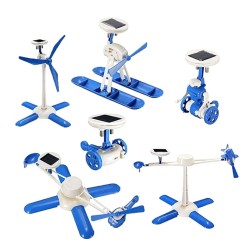 Solárna stavebnica robot 6v1 AG211D – šesť modelov