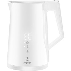 Kanvica ECG RK1893 Digitouch biela 1,7L – kanvica s dotykovým ovládaním