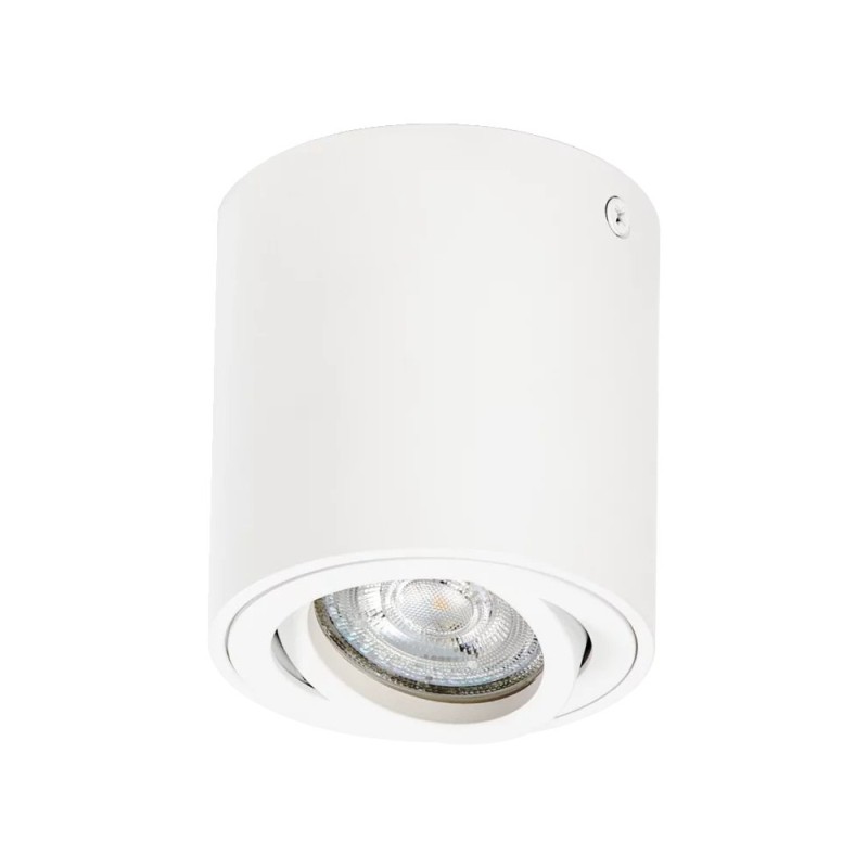 Svietidlo LEDVANCE SPOT SURFACE ROUND – biele stropné svietidlo GU10