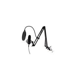 Mikrofón štúdiový set SAL M100USB – mikrofón na ramene