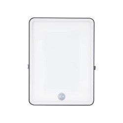 Reflektor LED 50 W so senzorom 3000K čierny LEDVANCE FL ESSENTIAL – reflektor spredu