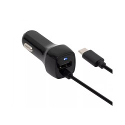 Autoadaptér HOME SAU24C – autonabíjačka s USB-C káblom
