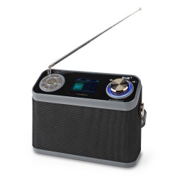 Rádio NEDIS RDDB5200BK – prenosné rádio s anténou