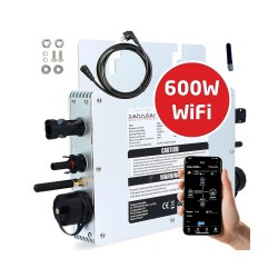 Mikroinvertor smart ZEHNDER WR-600S Ecologic – invertor 600 W s WiFi a mobilom