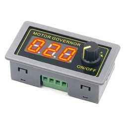 Regulátor otáčok PWM 5–30 V 5 A 150 W – regulátor s displejom