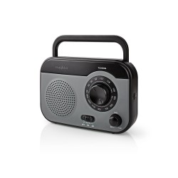 Prenosné rádio NEDIS RDFM1340GY – rádio