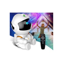 Projektor Astronaut NEBULA – astronaut s ovládačom a hviezdnou oblohou