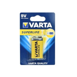 Batéria VARTA 9V SUPERLIFE (1 ks) – batéria v blistri