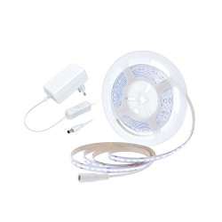 LED pás COB sada 5 m studená biela SOLIGHT WM59-CW – sada so zdrojom