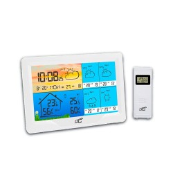 Meteostanica LTC LXSTP08BS WiFi Tuya – biela meteostanica s čidlom