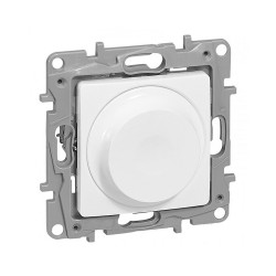 Otočný stmievač LEGRAND Niloé 764588 biely – stmievač
